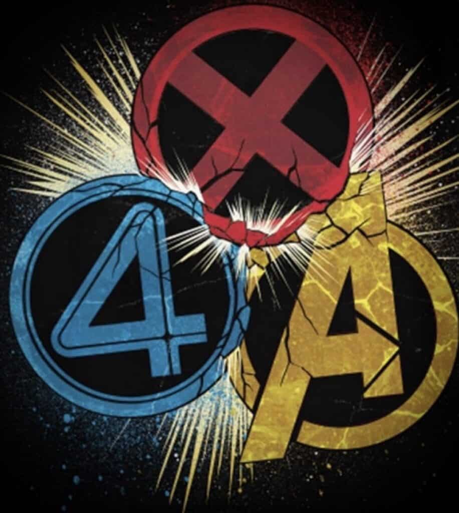 New Avengers: Doomsday promotional art showcases Doctor Doom, Captain America, Cyclops, Thor, The Thing, and Yelena Belova, teasing the massive crossover and multiversal conflict at the heart of Marvel’s next Avengers film.