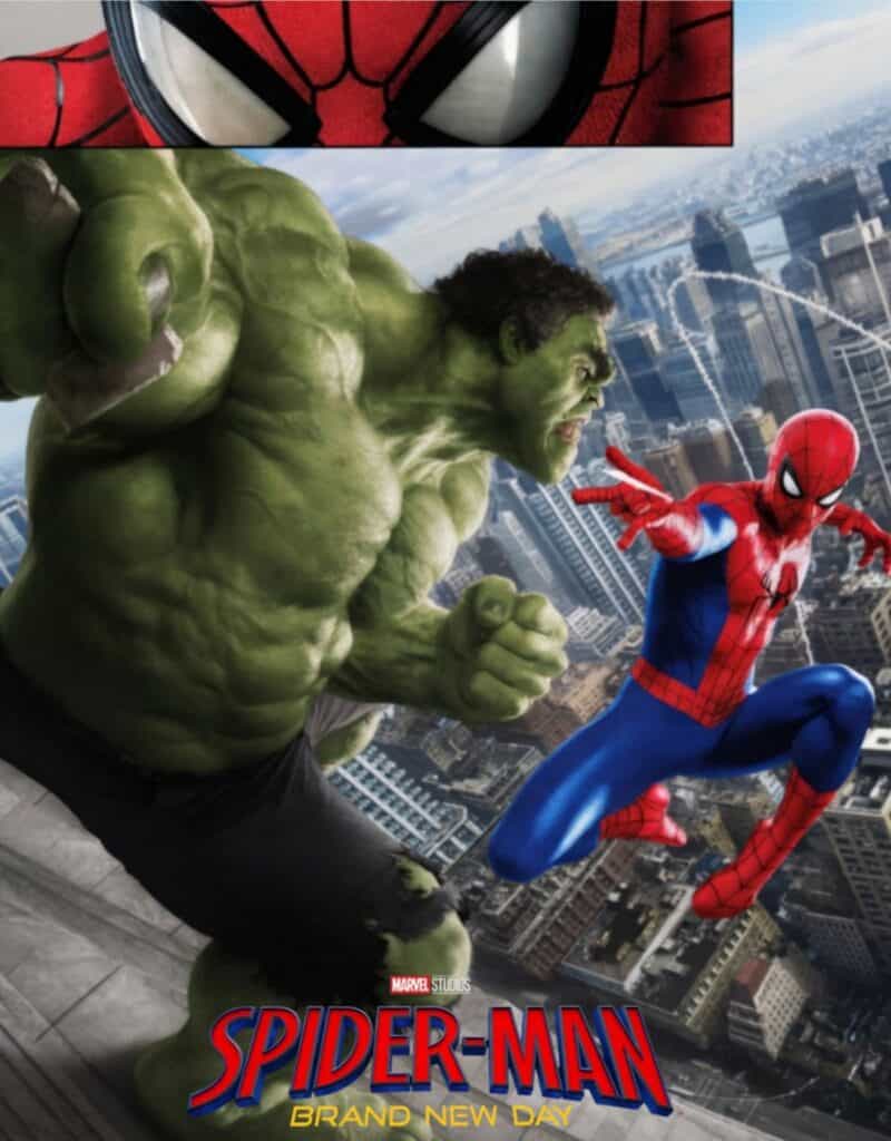 New Spider-Man: Brand New Day posters revealed at Hong Kong Comic Con showcase Spider-Man battling the Grey Hulk, the Hand’s ninja army, and feature the first look at Savage Hulk in promotional artwork.