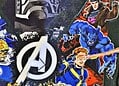 New leaked artwork for Avengers: Doomsday reveals the Avengers, Fantastic Four, and X-Men uniting against Doctor Doom, featuring Thor, Cyclops, Gambit, and more.