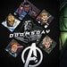 New Avengers: Doomsday promotional art showcases Doctor Doom, Captain America, Cyclops, Thor, The Thing, and Yelena Belova, teasing the massive crossover and multiversal conflict at the heart of Marvel’s next Avengers film.