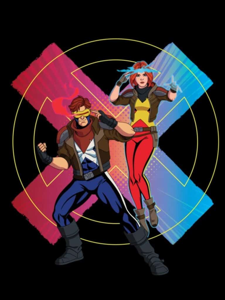Cyclops and Jean Grey from X-Men ’97 Season 2.