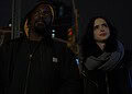 Daredevil: Born Again Season 3 set footage appears to reveal Luke Cage filming a rooftop action sequence alongside the returning Defenders.