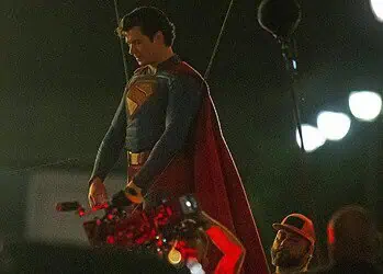 The first look at David Corenswet as Superman in James Gunn's Man of Tomorrow has leaked online, revealing an updated suit with subtle design changes and a longer cape.