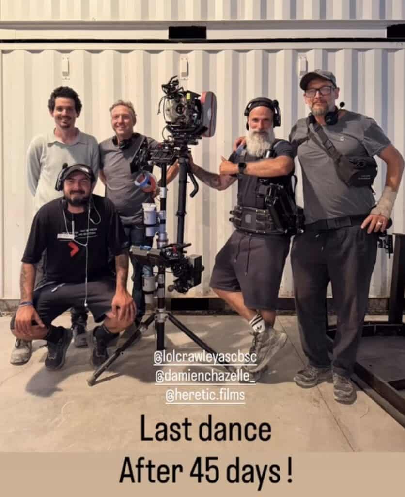 Damien Chazelle's untitled prison-set film starring Cillian Murphy, Daniel Craig, and Mia Threapleton has officially wrapped production after two months of filming in Greece.