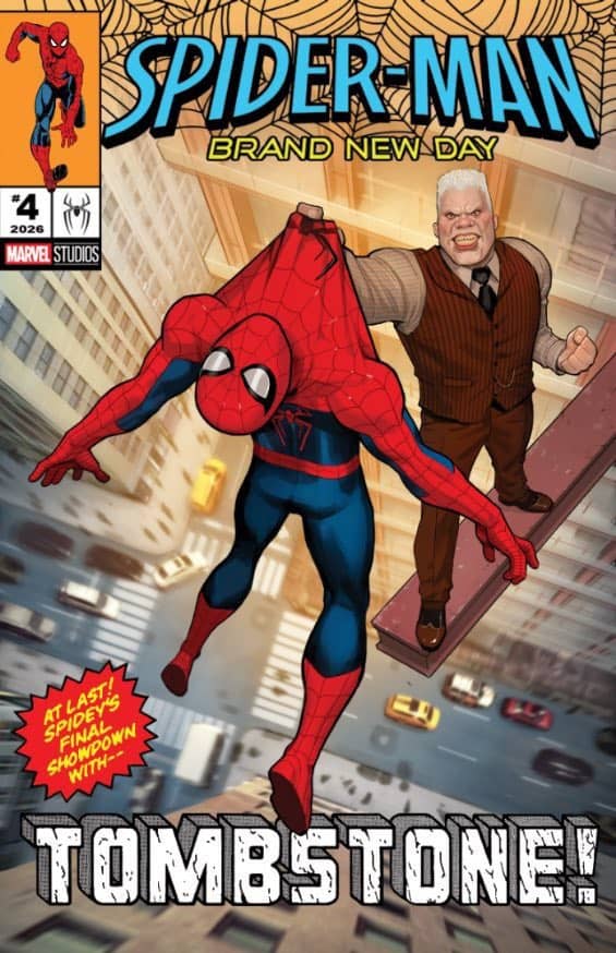 A new image from Spider-Man: Brand New Day reveals the best look yet at Marvin Jones III's Tombstone, showcasing the villain's comic-accurate design ahead of the film's release.