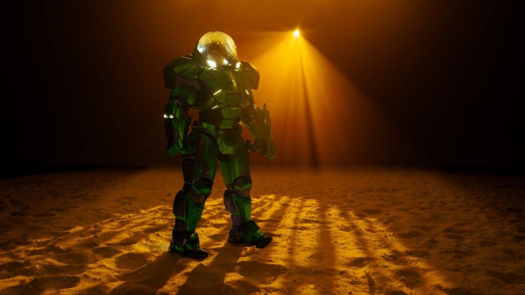 James Gunn has revealed the first look at Nicholas Hoult’s Lex Luthor in Man of Tomorrow, showcasing the villain’s iconic green high-tech warsuit in a new set image.