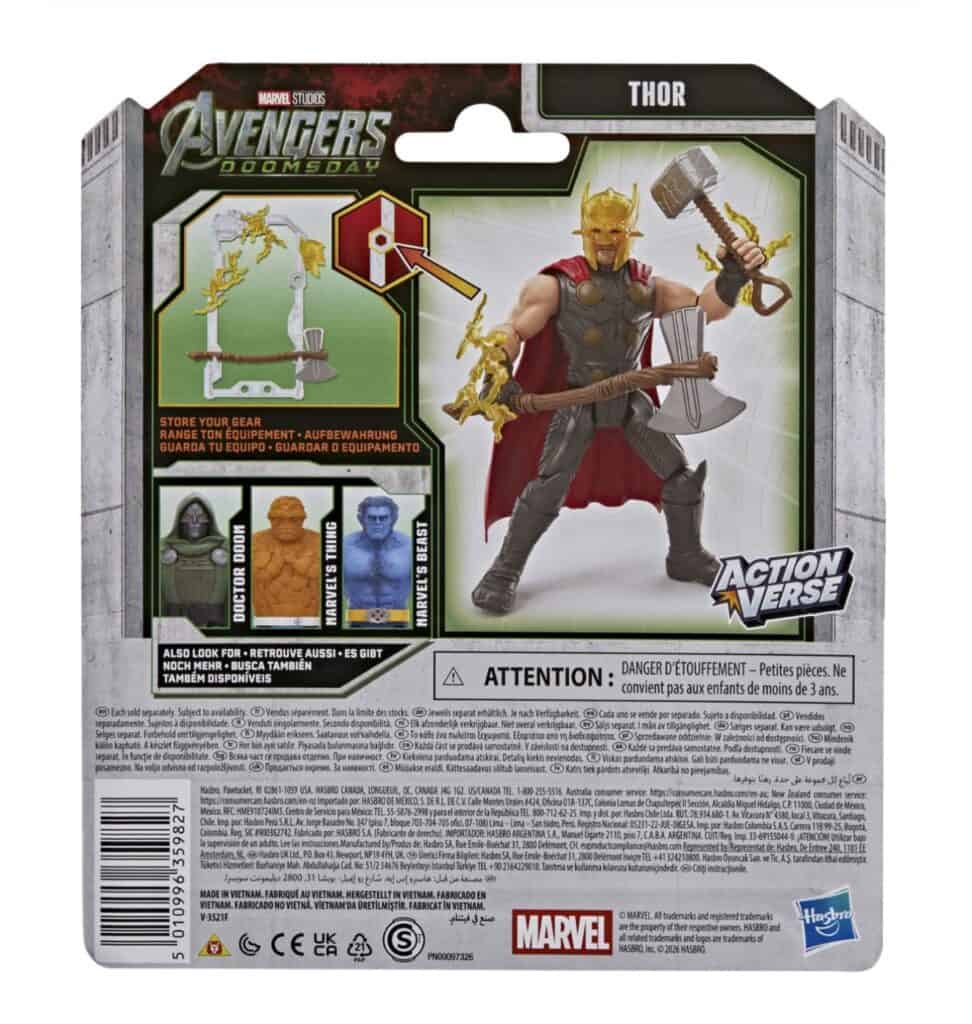 Hasbro's Avengers: Doomsday action figures have reportedly leaked online, revealing first looks at Doctor Doom, Thor, Captain America, Beast, and more.