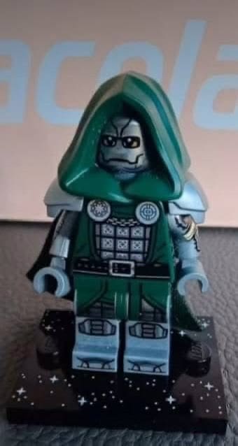 The first look at the Doctor Doom LEGO figure from Avengers: Doomsday.