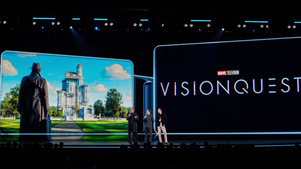 Marvel's official VisionQuest synopsis reveals Vision living in hiding after WandaVision before a bounty forces him back on the run.