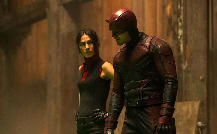 Meta Description (155 characters): Elodie Yung returns as Elektra in Marvel Television's Daredevil: Born Again Season 3. See the first set photos from filming in Brooklyn, New York.