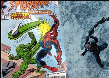 A new TV spot for Marvel's Spider-Man: Brand New Day reveals a scene featuring Tom Holland's Spider-Man battling Michael Mando's Scorpion in a snowy setting. See the image below.