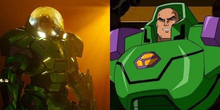 James Gunn has revealed the first look at Nicholas Hoult’s Lex Luthor in Man of Tomorrow, showcasing the villain’s iconic green high-tech warsuit in a new set image.
