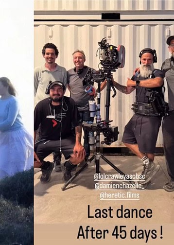 Damien Chazelle's untitled prison-set film starring Cillian Murphy, Daniel Craig, and Mia Threapleton has officially wrapped production after two months of filming in Greece.