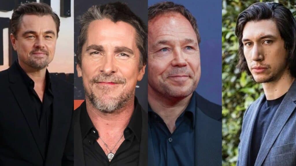 New Heat 2 cast details reveal Leonardo DiCaprio as Chris Shiherlis, Christian Bale as Vincent Hanna, Stephen Graham as Neil McCauley, and Adam Driver as villain Otis Wardell.