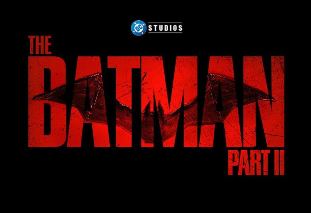 DC Studios has unveiled the official The Batman: Part II logo, featuring Batman's iconic bat symbol in a striking red design as filming officially gets underway.