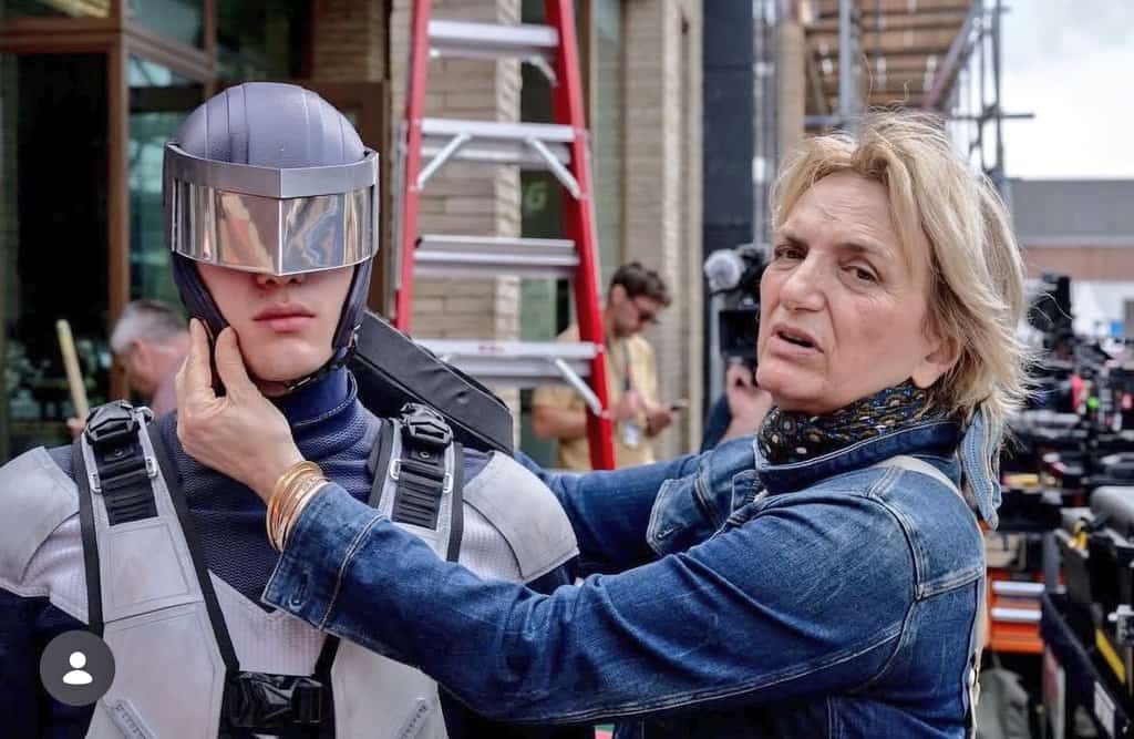 New behind-the-scenes photos from Spider-Man: Brand New Day reveal a closer look at Boomerang and the leader of the Hand, shared by director Destin Daniel Cretton.