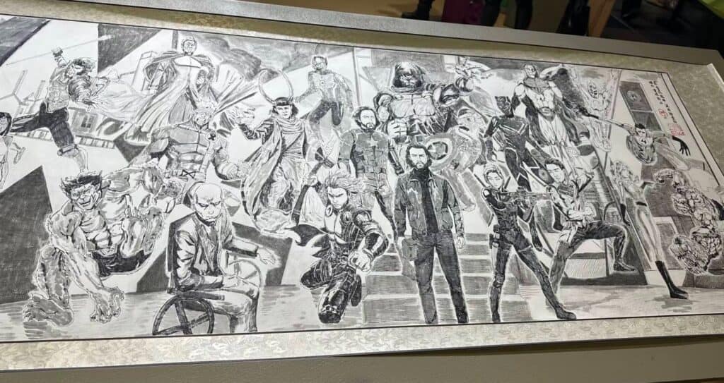 Marvel Studios has unveiled the first official Avengers: Doomsday concept art at the Bilibili Shanghai Event 2026, featuring Doctor Doom, the Avengers, X-Men, Fantastic Four, and more.