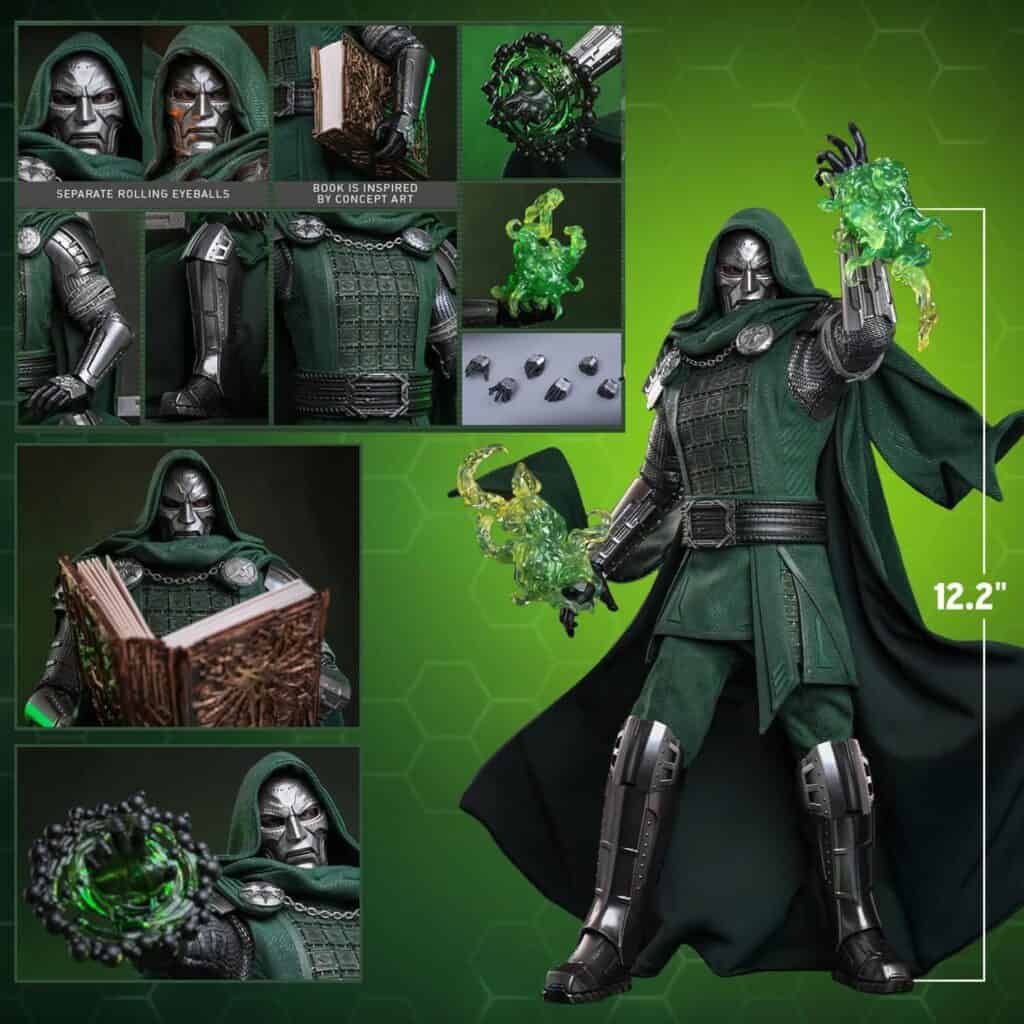Hot Toys has unveiled the first Avengers: Doomsday collectible figures, featuring Doctor Doom, Professor X, Magneto, Beast, Cyclops, Gambit, and a Sentinel.