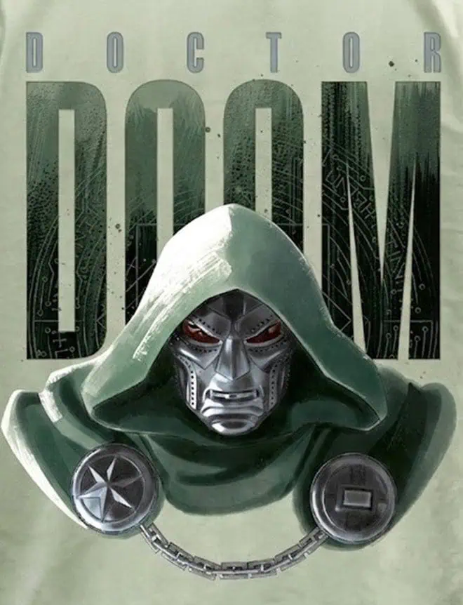 Marvel's Avengers: Doomsday promotional art reveals the clearest look yet at Robert Downey Jr.'s Doctor Doom, alongside Beast, Cyclops, Reed Richards, the Thing, Yelena, and Captain America.
