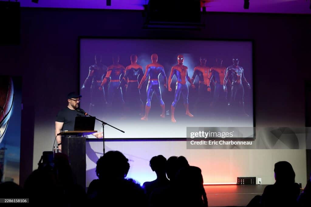 Never-before-seen Spider-Man: Brand New Day concept art has been revealed from a Marvel Creator Event, showcasing Peter Parker's apartment, new action scenes, and early visual development for the upcoming MCU film.