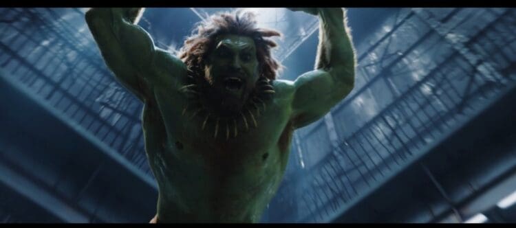 A new Street Fighter clip reveals Jason Momoa's Blanka using his electric powers as he prepares to battle Andrew Koji's Ryu inside a high-security prison.