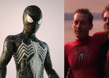 A new Avengers: Secret Wars rumor claims Tom Holland's Spider-Man will wear the Symbiote suit and battle Tobey Maguire and Andrew Garfield after falling under Venom's control.