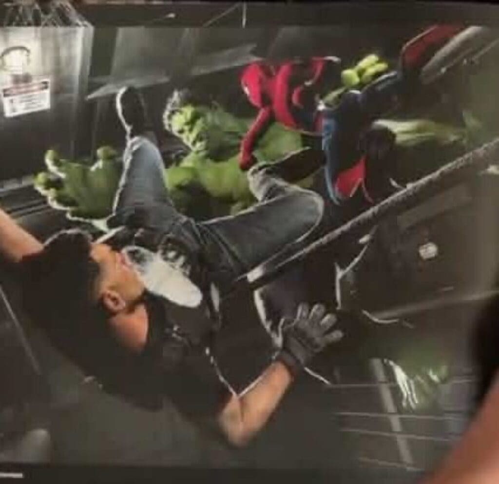 Here's the first look at Hulk vs. Spider-Man and The Punisher concept art from Spider-Man: Brand New Day.