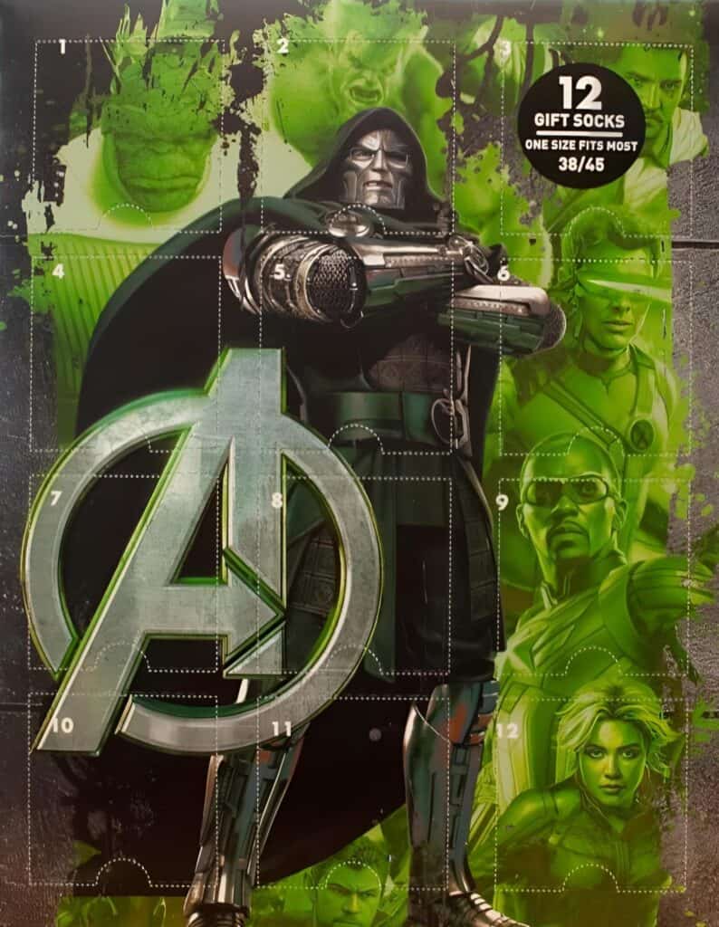 Marvel's Avengers: Doomsday promotional art reveals the clearest look yet at Robert Downey Jr.'s Doctor Doom, alongside Beast, Cyclops, Reed Richards, the Thing, Yelena, and Captain America.
