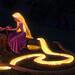 Disney's live-action Tangled set photos reveal the first look at Teagan Croft as Rapunzel and Milo Manheim as Flynn Rider as filming continues in Spain.