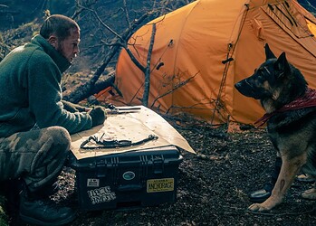 Heart of the Beast trailer stars Brad Pitt as a former soldier fighting to survive with his dog after a plane crash in the wilderness.