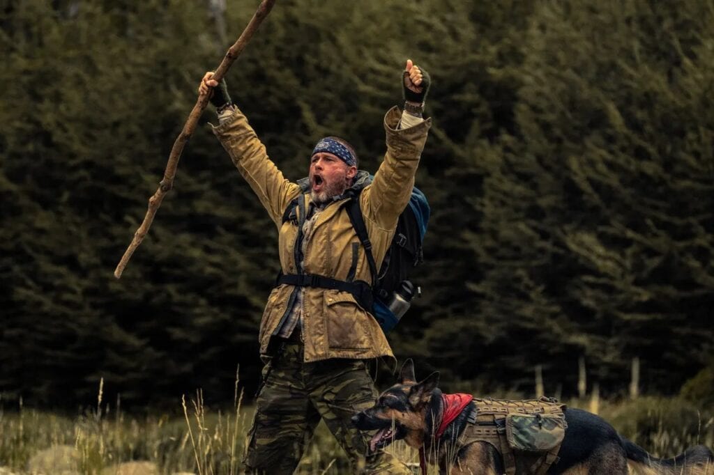 Heart of the Beast trailer stars Brad Pitt as a former soldier fighting to survive with his dog after a plane crash in the wilderness.