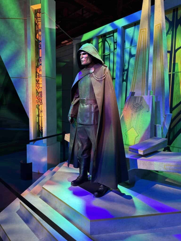 Doctor Doom’s second armor and new costumes for Captain America, Bob, Black Panther, and Red Guardian were revealed at Disney’s D23 event.