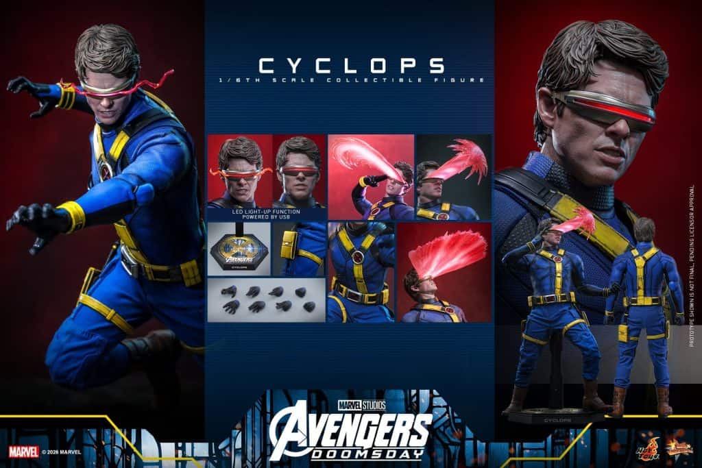 Hot Toys Marvel Studios Avengers Doomsday Cyclops