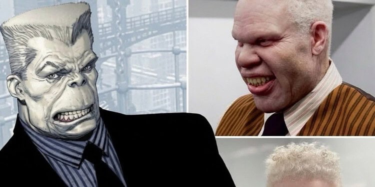 New behind-the-scenes images from Spider-Man: Brand New Day reveal Marvin Jones III's live-action Tombstone look, shared by the film's Oscar- and BAFTA-winning prosthetic makeup artist.