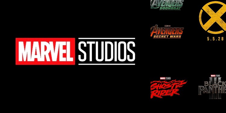 Disney’s upcoming movie slate includes Avengers: Doomsday, Secret Wars, X-Men, Ghost Rider, Black Panther III, Avatar 4, and more through 2029.