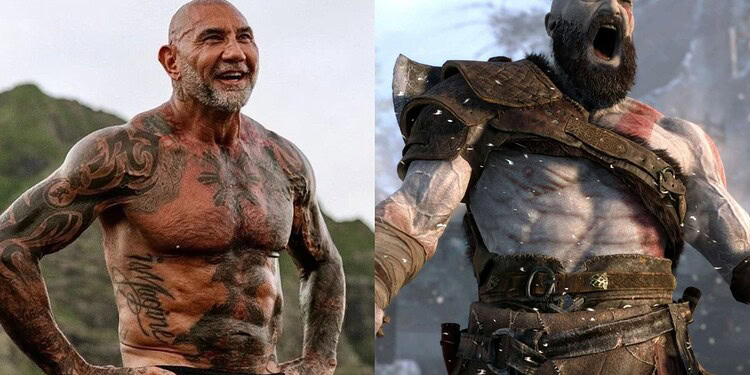 Dave Bautista officially closes a deal to play Kratos in Prime Video’s God of War series following Ryan Hurst’s recasting after an on-set injury.