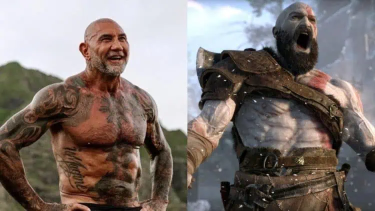 Dave Bautista officially closes a deal to play Kratos in Prime Video’s God of War series following Ryan Hurst’s recasting after an on-set injury.