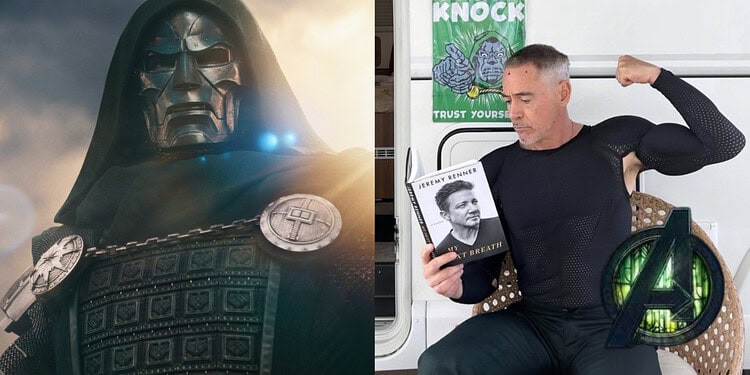 Robert Downey Jr. used partial motion capture and digital enhancements to bring Doctor Doom to life in Avengers: Doomsday, the Russo Brothers reveal.