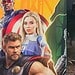 New Avengers: Doomsday promotional art features Doctor Doom, Thor, Sue Storm, and Captain America, alongside the film's Cheetos collaboration.
