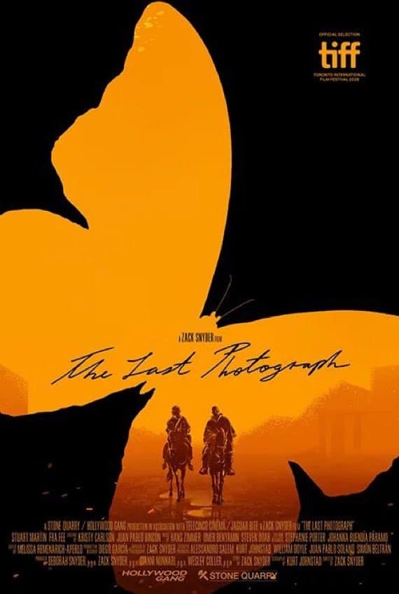 Zack Snyder’s The Last Photograph, starring Stuart Martin and Fra Fee, will have its world premiere at TIFF 2026 on September 13.