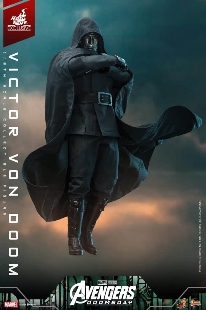 A new “Victor Von Doom” figure was just revealed by Hot Toys, complete with a new mask.