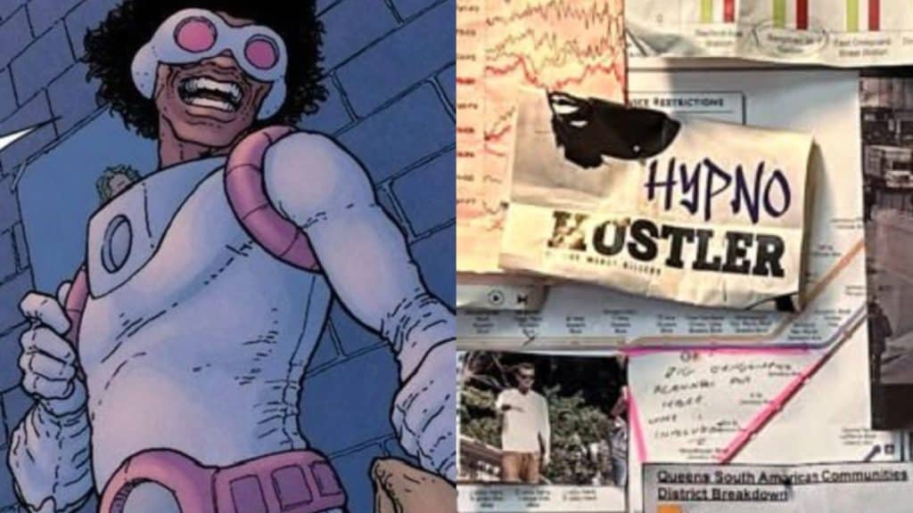 Hypno-Hustler referenced on Peter Parker’s villain tracker