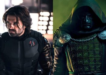 ZD Toys’ Bucky Barnes (Sebastian Stan) and Doctor Doom (Robert Downey Jr.) figures