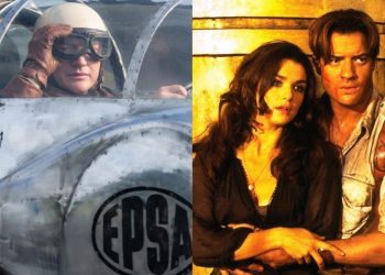 Brendan Fraser returns as Rick O’Connell in The Mummy 4. Leaked set images reveal his new look and a high-speed rocket car scene.