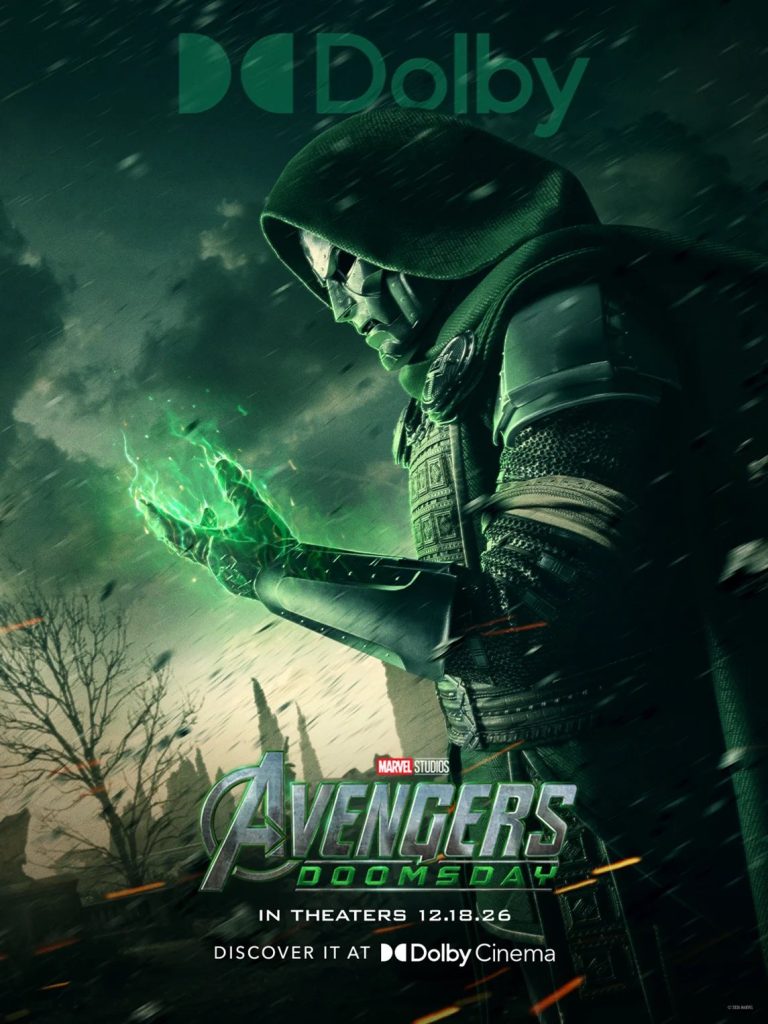 New Avengers: Doomsday posters for Dolby Cinema, ScreenX, Fandango, RealD 3D, and 4DX have been revealed as ticket sales begin.