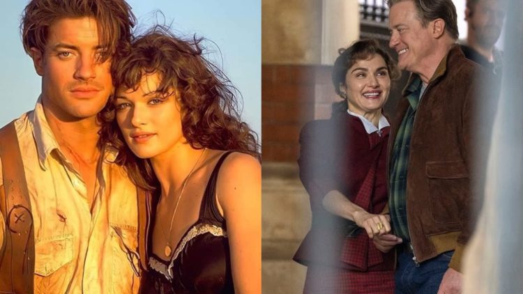Rachel Weisz and Brendan Fraser reunite on the set of The Mummy 4 in London as filming continues on the action-heavy adventure sequel.