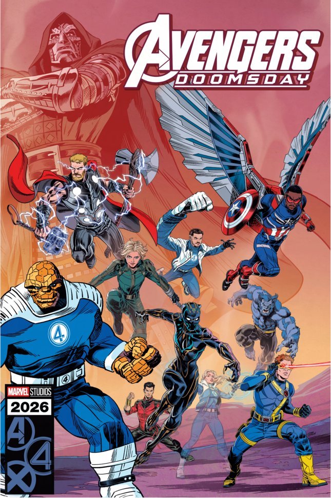 The first look at the Doombots from Avengers: Doomsday has been revealed in new Hot Topic promotional art featuring Doctor Doom and his robotic minions.