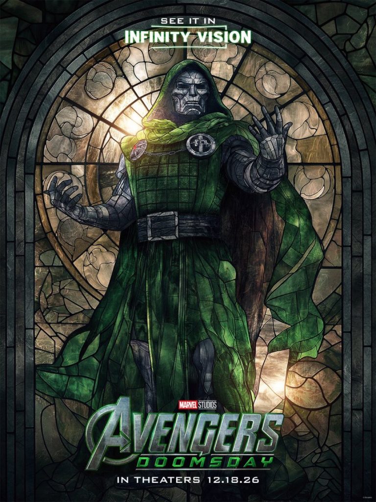 New Avengers: Doomsday posters for Dolby Cinema, ScreenX, Fandango, RealD 3D, and 4DX have been revealed as ticket sales begin.