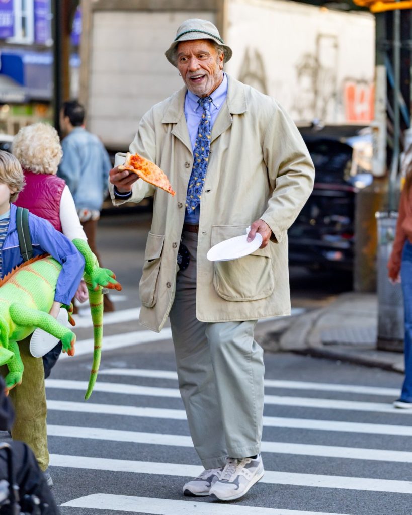Dwayne Johnson looks unrecognizable as the 70-year-old Chicken Man in Lizard Music. Makeup artist Kazu Hiro spent hours transforming his appearance.