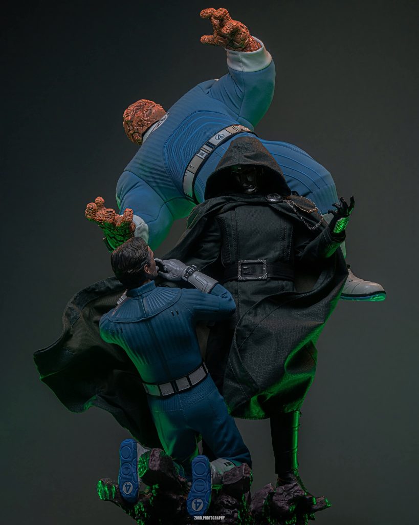 Hot Toys reveals new 1/6-scale Doctor Doom and Fantastic Four figures from Avengers: Doomsday, featuring Robert Downey Jr. and the main F4 lineup.